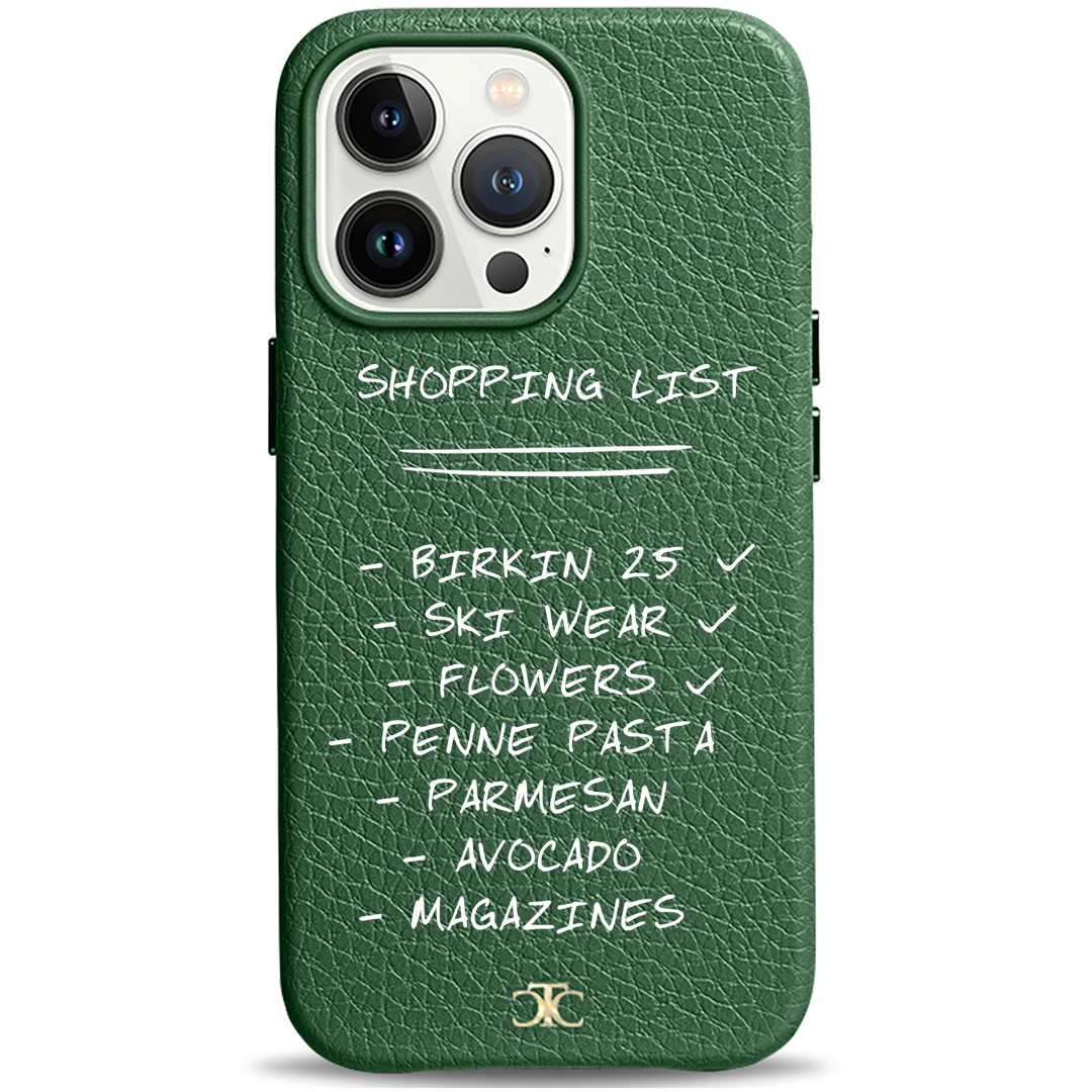 Shopping List Case - iPhone 13 Pro (8648065974618) (8652735218010)